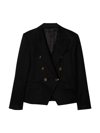 Balmain Black Jacket Girl In Nero