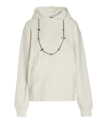 Ambush Long-sleeve Drawstring Hoodie In White
