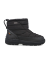 Suicoke Bower Padded Snow Boots In Black