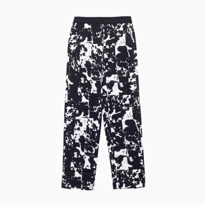 Rodebjer All-over Graphic-print Trousers In Black