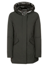 WOOLRICH FRONT-ZIP PADDED JACKET