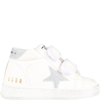GOLDEN GOOSE WHITE SNEAKERS FOR GIRL WITH STAR