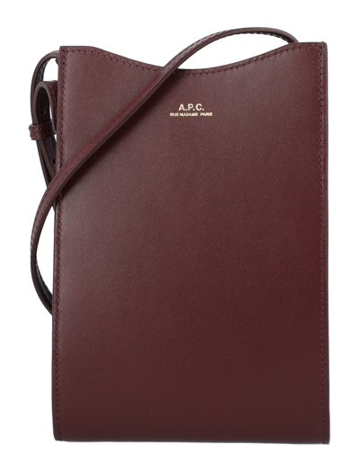 Apc Jamie Neck Pouch In Wine | ModeSens