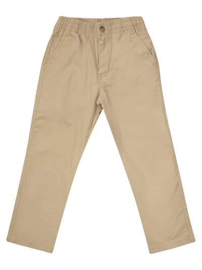 Polo Ralph Lauren Kids' Prepster Polo Trousers In Stretch Chino In Khaki