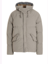 Ten C Artic Down Down Jacket In Grey