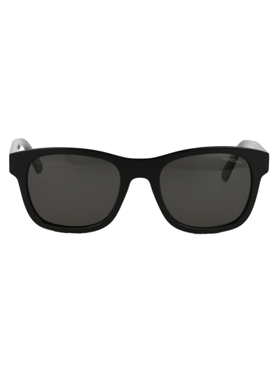 Moncler Ml0192 Sunglasses In 05d Black