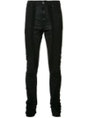 PRIVATE STOCK SKINNY CONTRAST TROUSERS,PS08AFB0911859539
