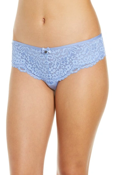 Hunkemoller Rose Brazilian Panties In Grapemist