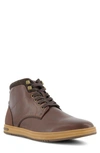 Dune London Visit Retro Sneaker In Brown