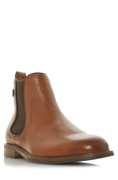 Dune London Character Chelsea Boot In Tan