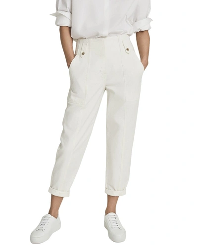 Reiss Alana Tapered Cargo Trouser In Nocolor