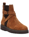 DONALD PLINER CAPTAIN LEATHER & SUEDE BOOT