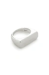 Monica Vinader Havana Ring In Silver