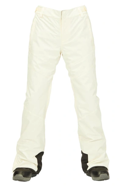 Billabong Malla Waterproof Recycled Polyester Snowboarding Pants In Fresh Powder