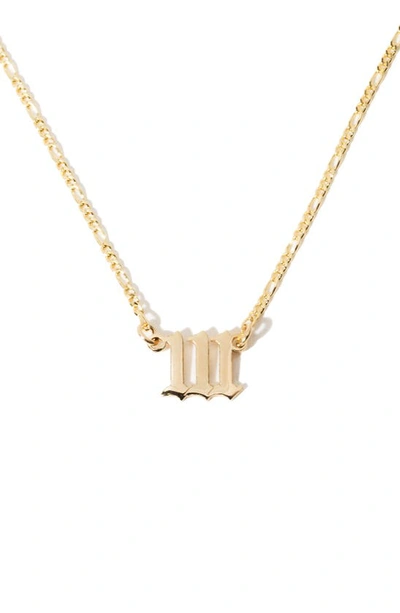 Child Of Wild Angel Energy Pendant Necklace In Gold - 1