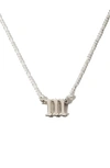 Child Of Wild Angel Energy Pendant Necklace In Silver - 1