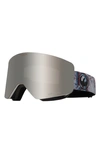 Dragon R1 Otg 63mm Snow Goggles With Bonus Lens In Aberration/ Llsilverionlyellow