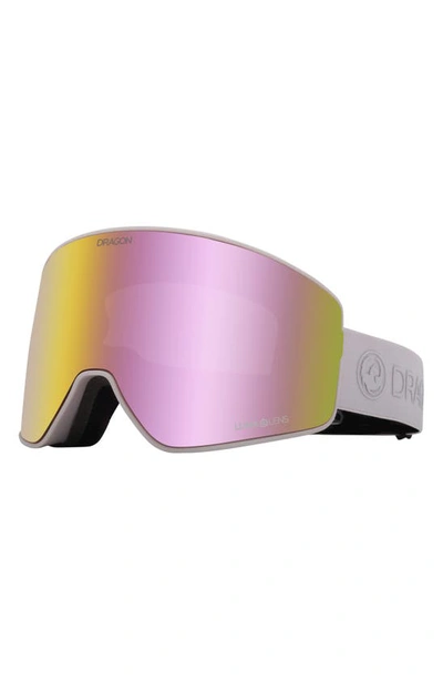 Dragon Pxv2 62mm Snow Goggles With Bonus Lens In Lilac/ Llpinkionlldksmk