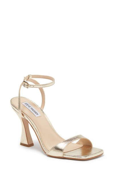 Steve Madden Lange Ankle Strap Sandal In Gold
