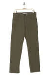 Union Comfort Flex Knit 5-pocket Pants In Dusty Olive