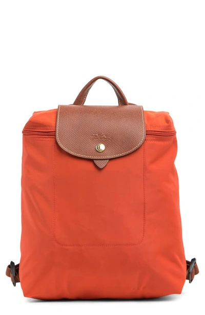 Longchamp Le Pliage Packable Backpack In Paprika ModeSens