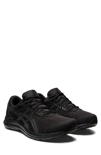 Asics Gel-contend 8 Standard Sneaker In Black