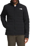 The North Face Belleview Stretch Water Repellent 600-fill Power Down Puffer Jacket In Tnf Black