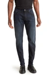 Mavi Jeans Marcus Slim Straight Leg Jeans In Dark Used Tonal Organic Move
