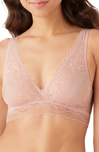 B.TEMPT'D BY WACOAL B.TEMPT'D BY WACOAL NO STRINGS ATTACHED PLUNGE BRALETTE 