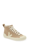Veja Nova High-top Canvas Sneakers In Neutral