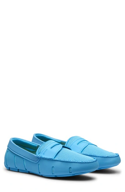Swims Penny Loafer In Aqua