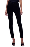 L Agence Monique Ultrahigh Waist Skinny Jeans In Noir