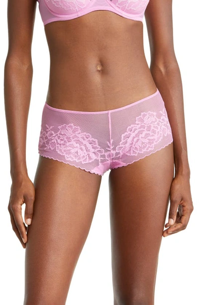 Natori Flora Girl Brief Panty In Violet Quartz