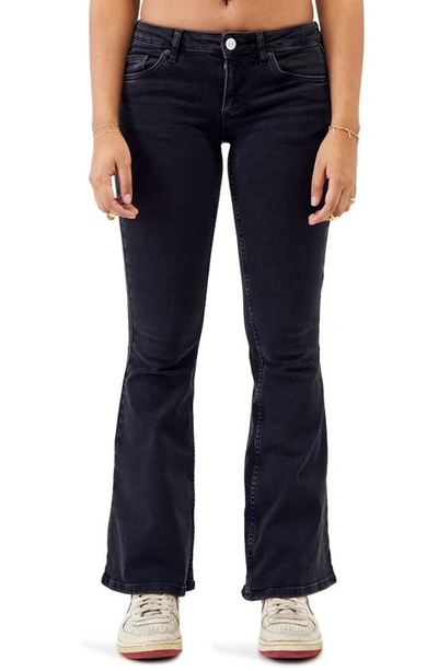 Bdg Urban Outfitters Low Rise Flare Jeans In Black