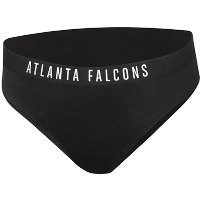 G-iii 4her By Carl Banks Black Atlanta Falcons All-star Bikini Bottom