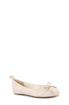 Yosi Samra Kids' Miss Sheila Ballet Flat In Beige