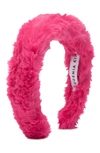Eugenia Kim Dora Headband In Hot Pink