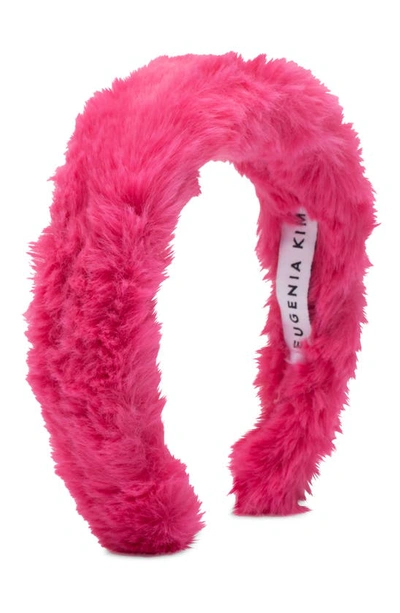 Eugenia Kim Dora Headband In Hot Pink