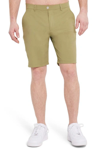 Redvanly Hanover Pull-on Shorts In Calliste Green