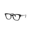 Ray Ban Rb0707vm Optics Eyeglasses Sand Gunmetal Frame Demo Lens Lenses Polarized 48-21 In Gunmetal