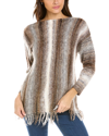 Rain And Rose Rain + Rose Wool-blend Sweater In Beige