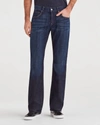7 For All Mankind Austyn Relaxed Straight Leg Jeans In Blue