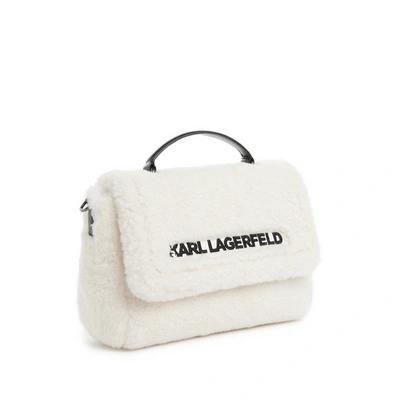 Karl Lagerfeld Shearling Handbag