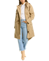 Burberry Parka In Brown