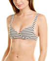 Vitamin A Demi Triangle Bra In White