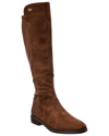Stuart Weitzman Keelan City Suede Knee-high Boot In Brown