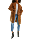 Adrienne Landau Teddy Car Coat In Nocolor