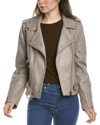 Walter Baker Allison Leather Moto Jacket In Nocolor