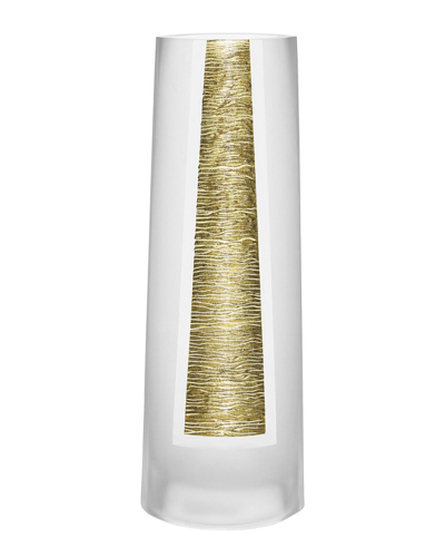 Badash Crystal The Gold Standard & Hand Decorated 10.5in Vase