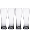 Villeroy & Boch Purismo Wheat Beer Pilsner Glass, Set Of 4 In Nocolor